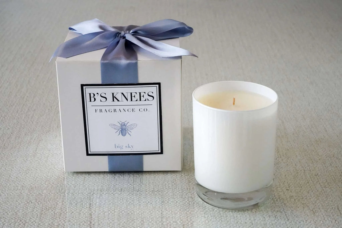 White 1-Wick Candles — B's Knees Fragrance Co.