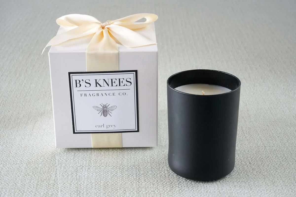 Black 1-Wick Candles — B's Knees Fragrance Co.