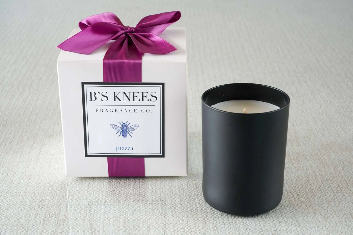 Black 1-Wick Candles — B's Knees Fragrance Co.