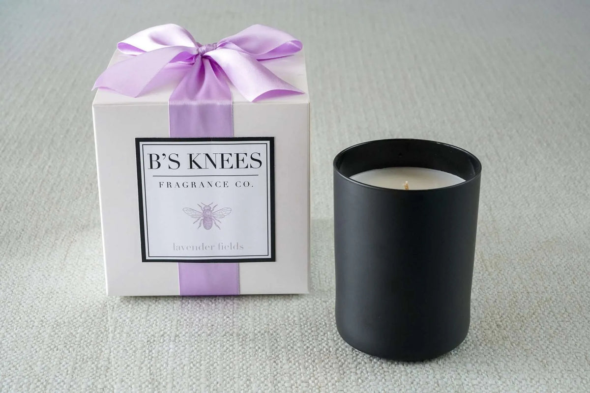 Black 1-Wick Candles — B's Knees Fragrance Co.