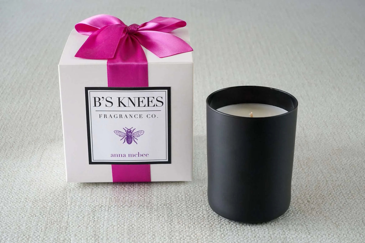 Black 1-Wick Candles — B's Knees Fragrance Co.