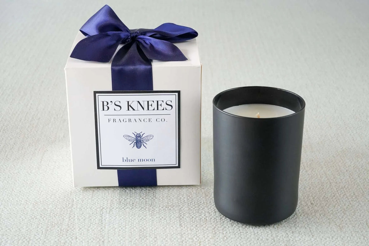 Black 1-Wick Candles — B's Knees Fragrance Co.