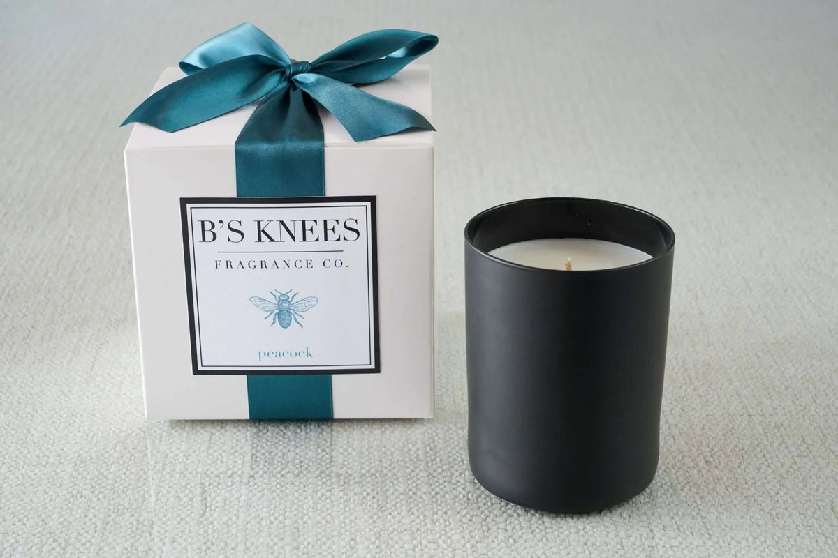 Black 1-Wick Candles — B's Knees Fragrance Co.
