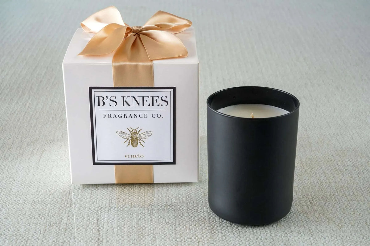 Black 1-Wick Candles — B's Knees Fragrance Co.