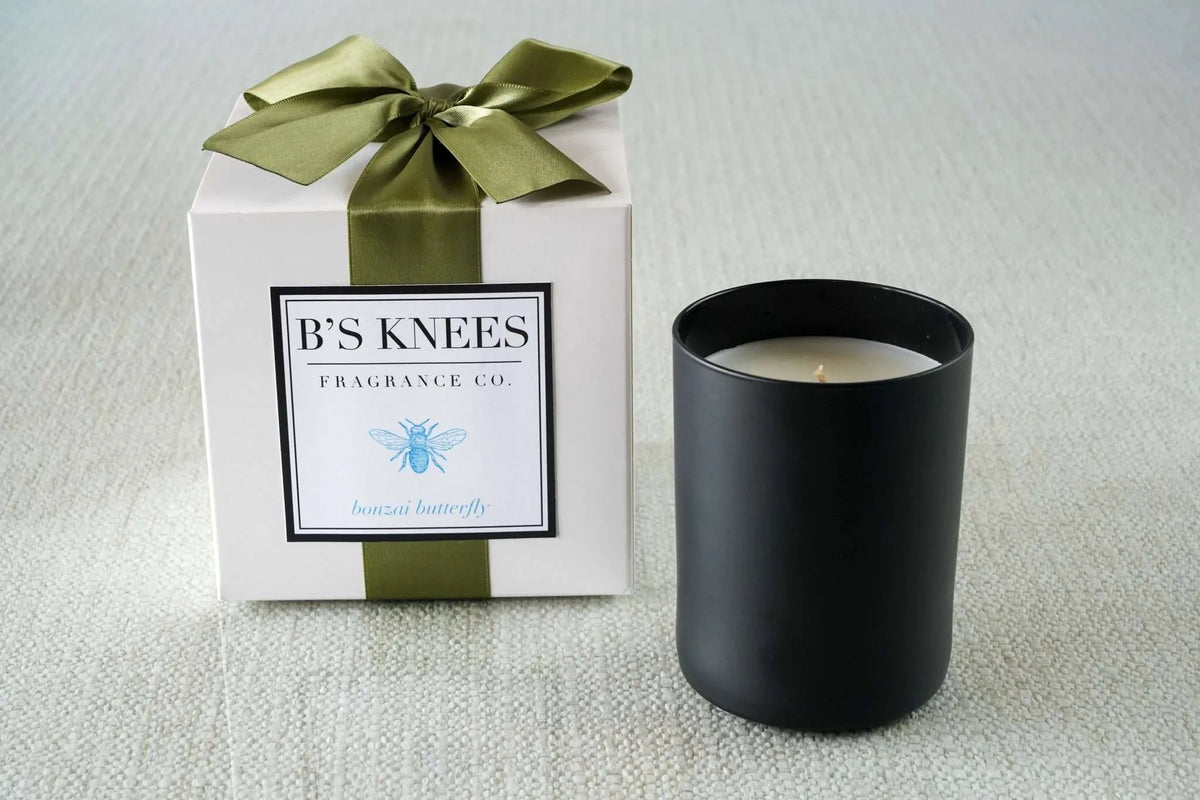 Black 1-Wick Candles — B's Knees Fragrance Co.