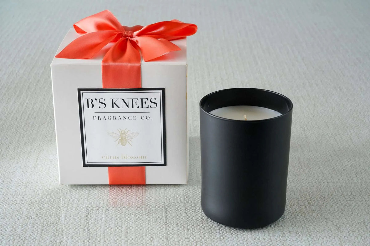 Black 1-Wick Candles — B's Knees Fragrance Co.