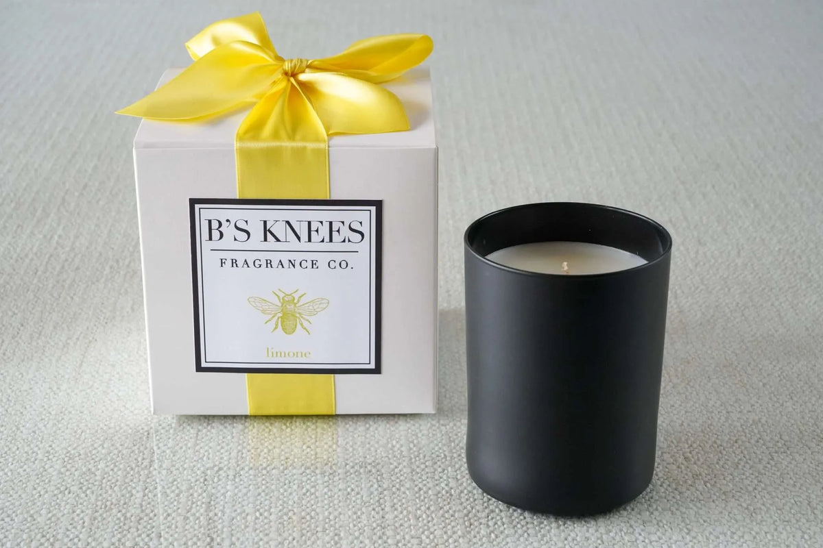 Black 1-Wick Candles — B's Knees Fragrance Co.