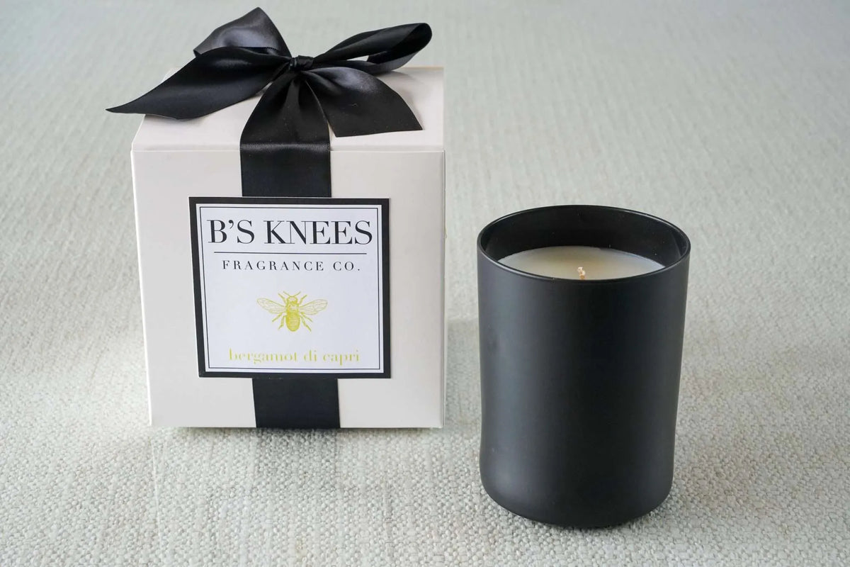 Black 1-Wick Candles — B's Knees Fragrance Co.