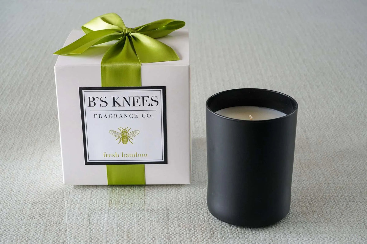 Black 1-Wick Candles — B's Knees Fragrance Co.