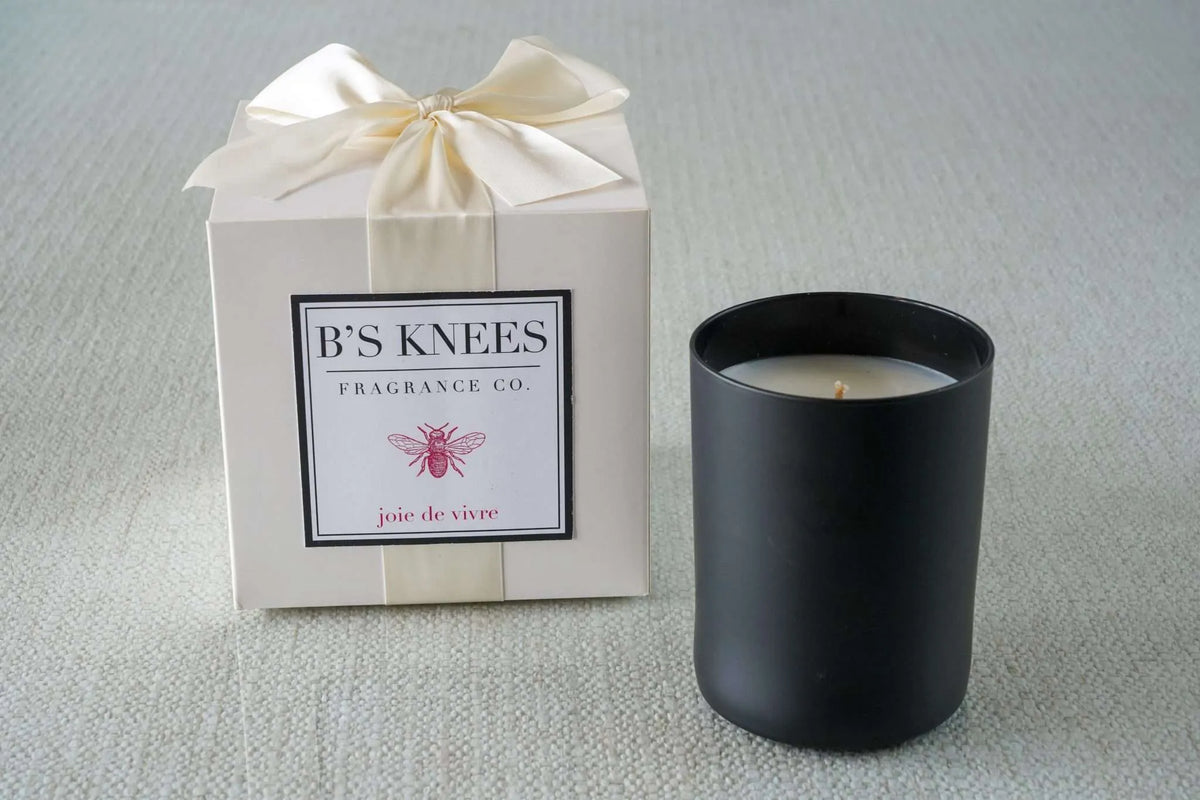 Black 1-Wick Candles — B's Knees Fragrance Co.