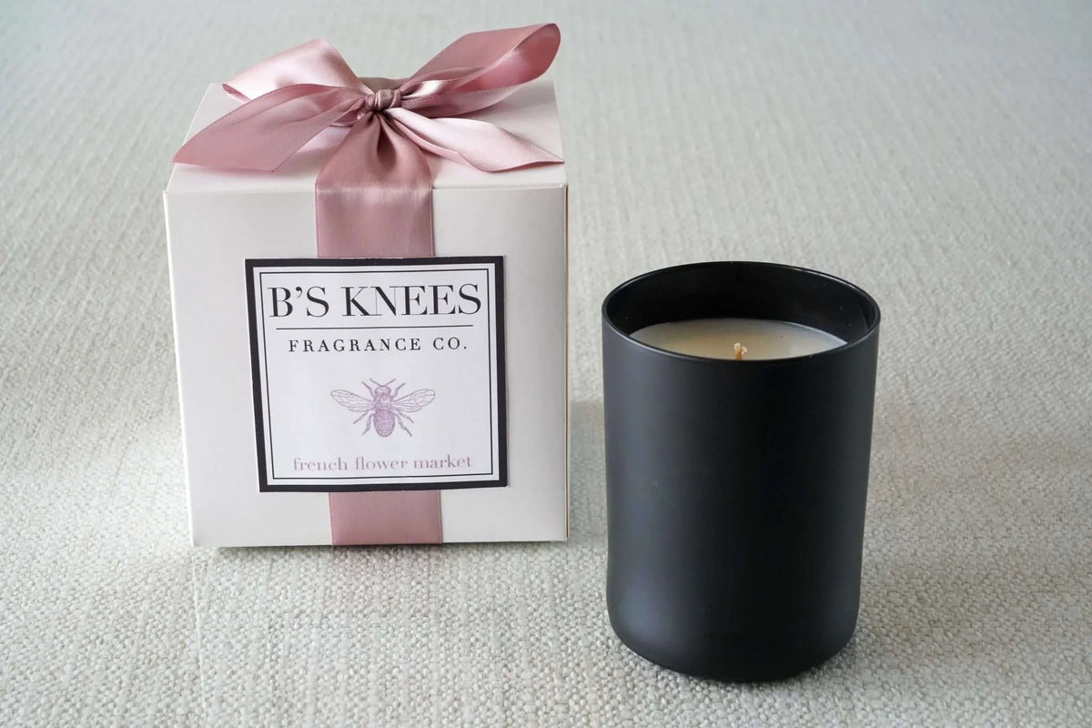 Black 1-Wick Candles — B's Knees Fragrance Co.