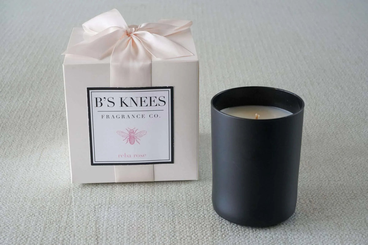 Black 1-Wick Candles — B's Knees Fragrance Co.