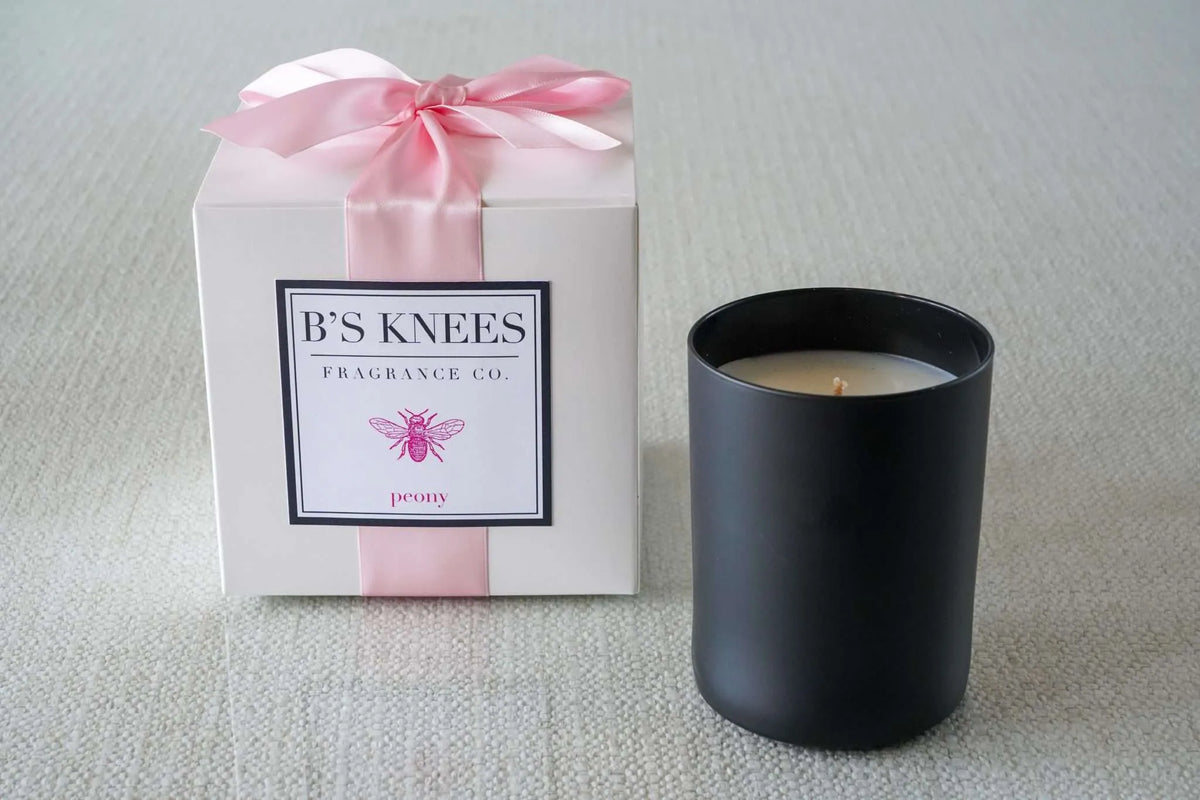 Black 1-Wick Candles — B's Knees Fragrance Co.