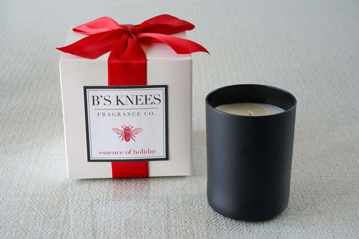 Black 1-Wick Candles — B's Knees Fragrance Co.