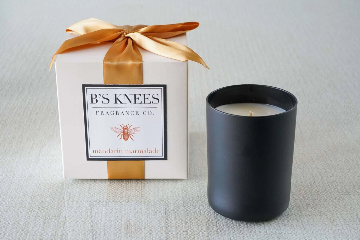Black 1-Wick Candles — B's Knees Fragrance Co.
