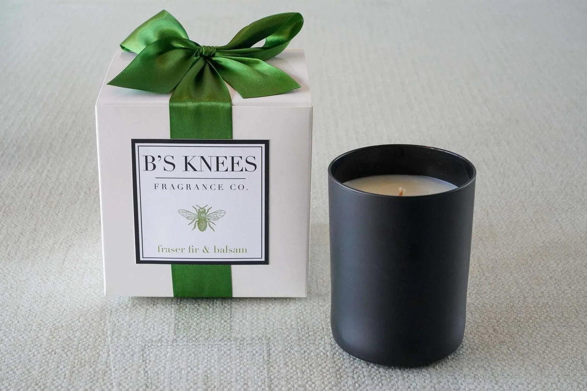 Black 1-Wick Candles — B's Knees Fragrance Co.