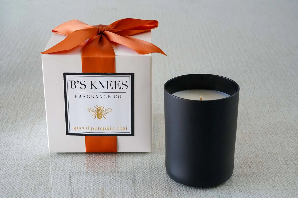 Black 1-Wick Candles — B's Knees Fragrance Co.
