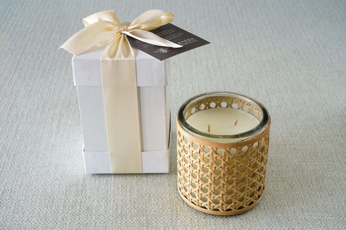 Basket Weave Candles — B's Knees Fragrance Co.