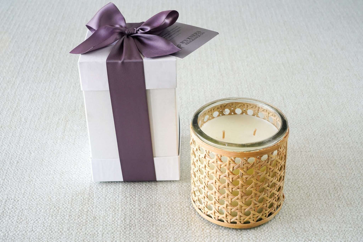 Basket Weave Candles — B's Knees Fragrance Co.