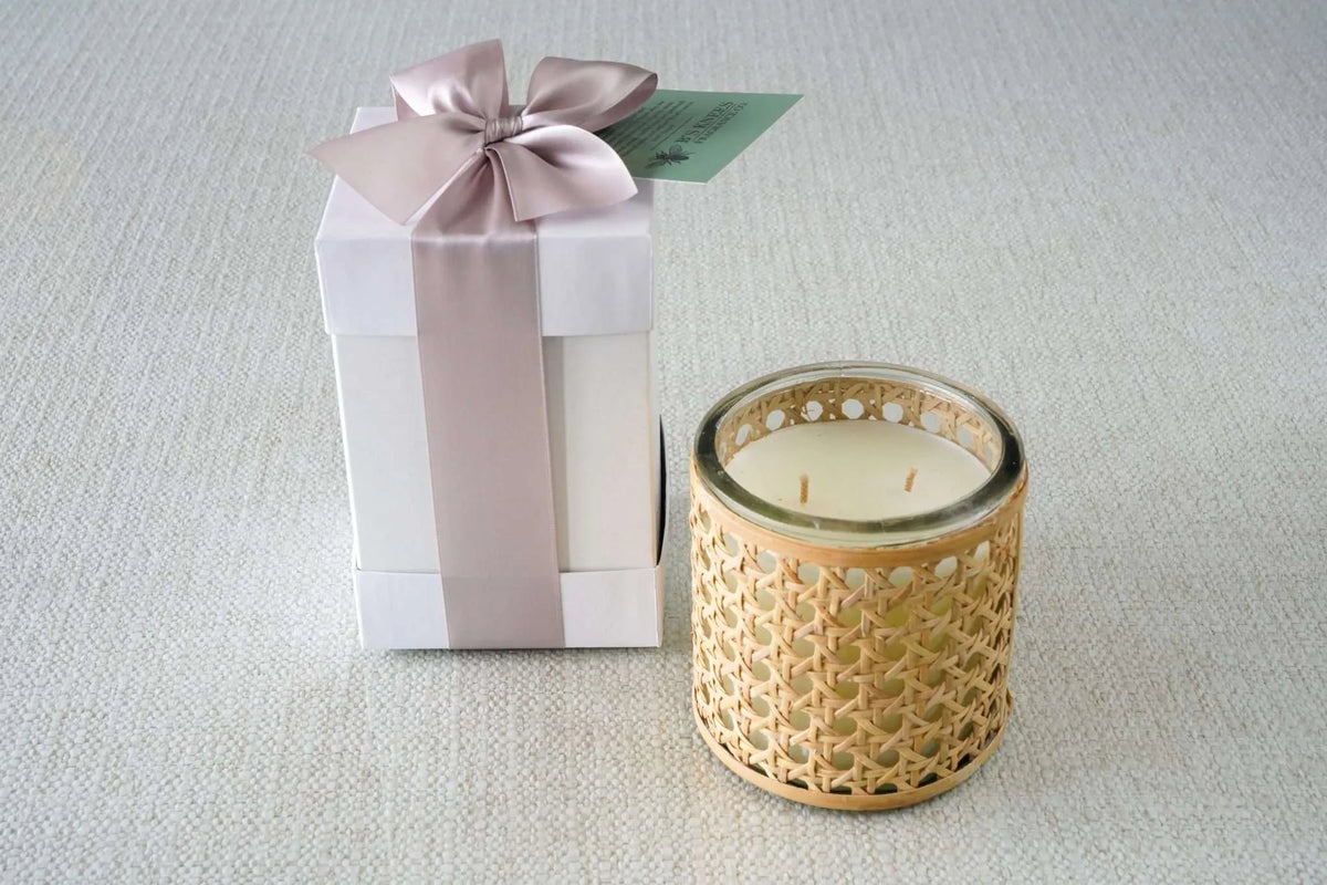 Basket Weave Candles — B's Knees Fragrance Co.