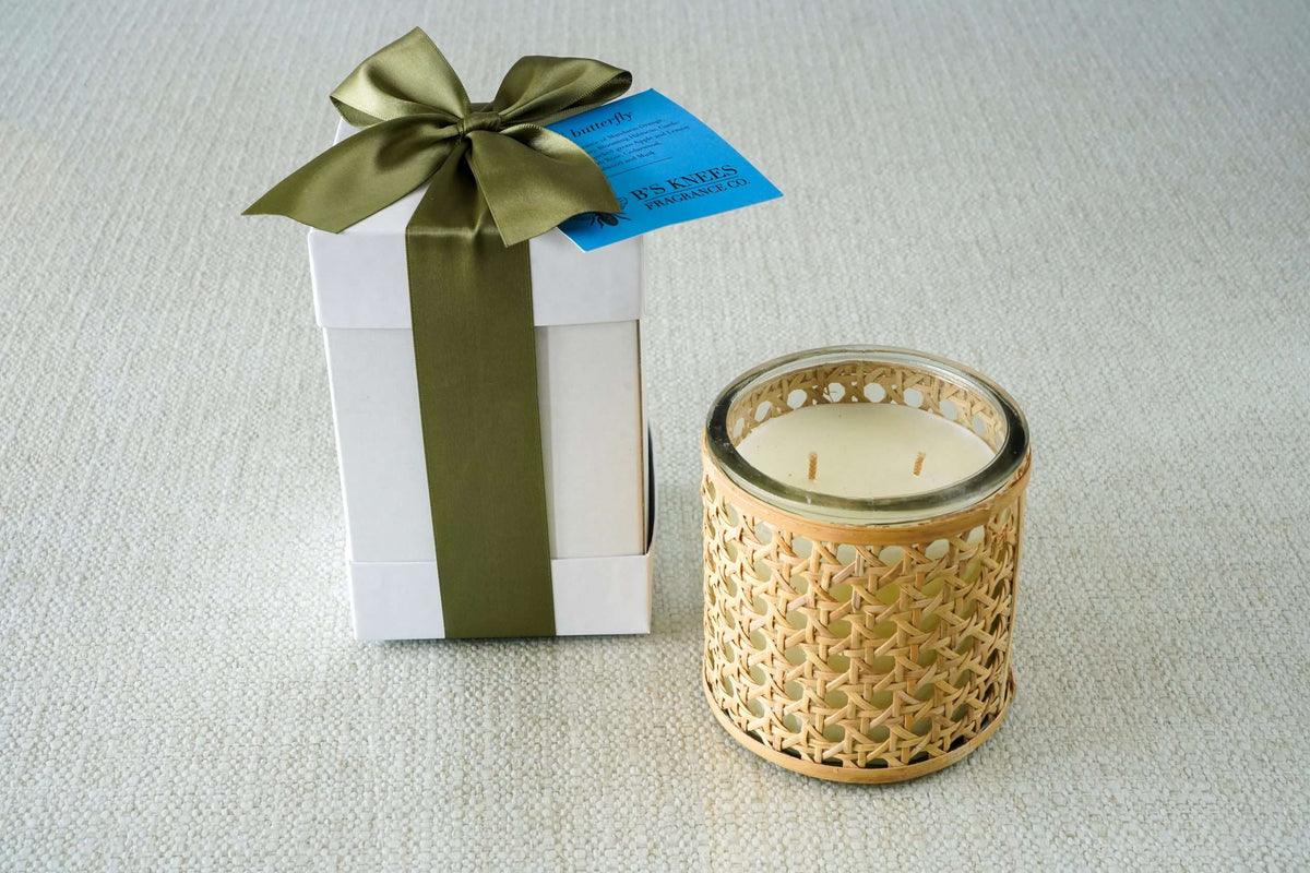 Basket Weave Candles — B's Knees Fragrance Co.