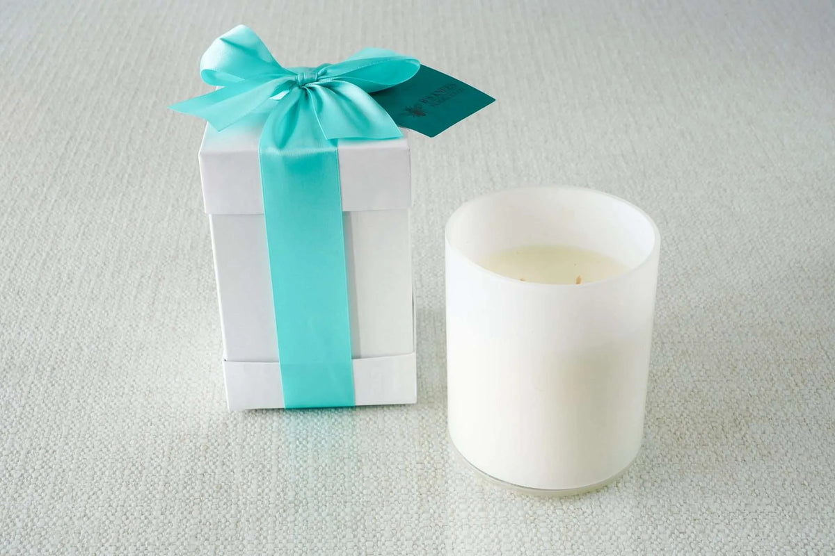 White 2-Wick Candles — B's Knees Fragrance Co.