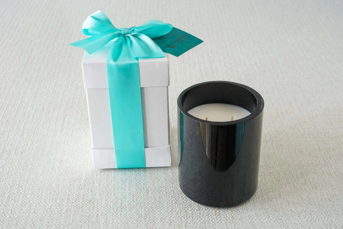 Black 2-Wick Candles — B's Knees Fragrance Co.