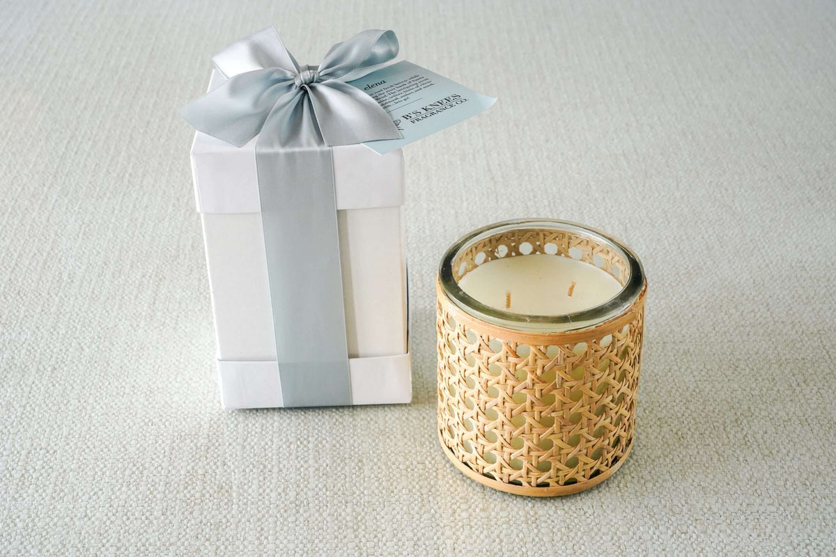 Basket Weave Candles — B's Knees Fragrance Co.