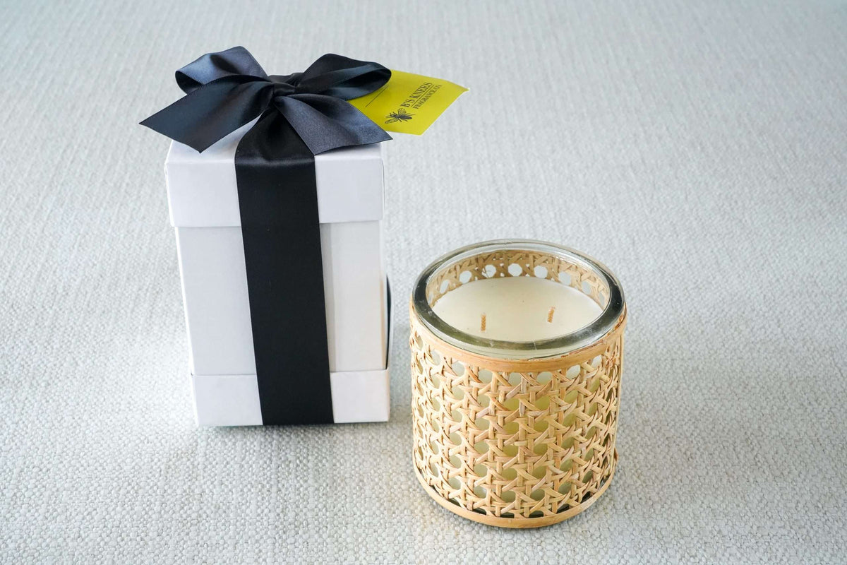 Basket Weave Candles — B's Knees Fragrance Co.
