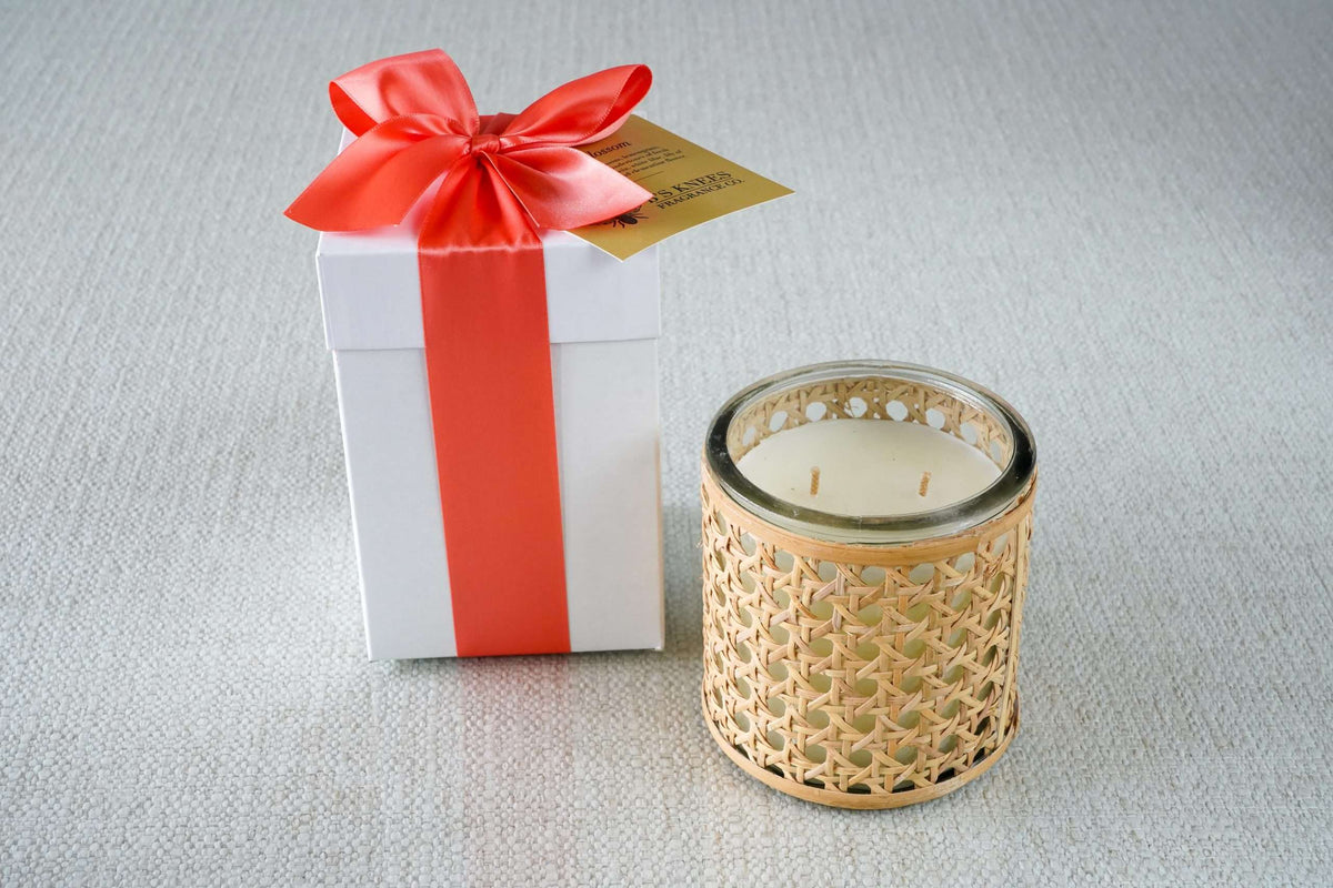 Basket Weave Candles — B's Knees Fragrance Co.
