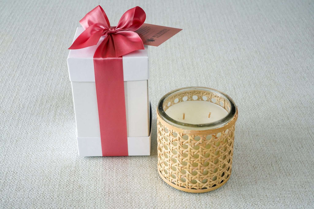 Basket Weave Candles — B's Knees Fragrance Co.