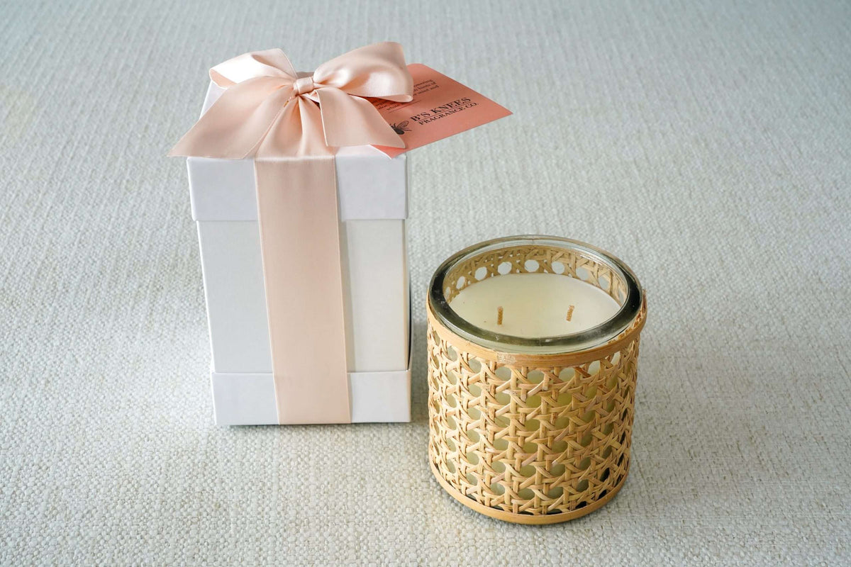 Basket Weave Candles — B's Knees Fragrance Co.