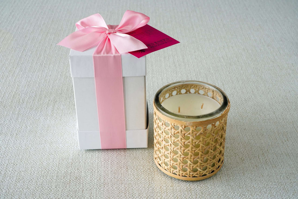 Basket Weave Candles — B's Knees Fragrance Co.