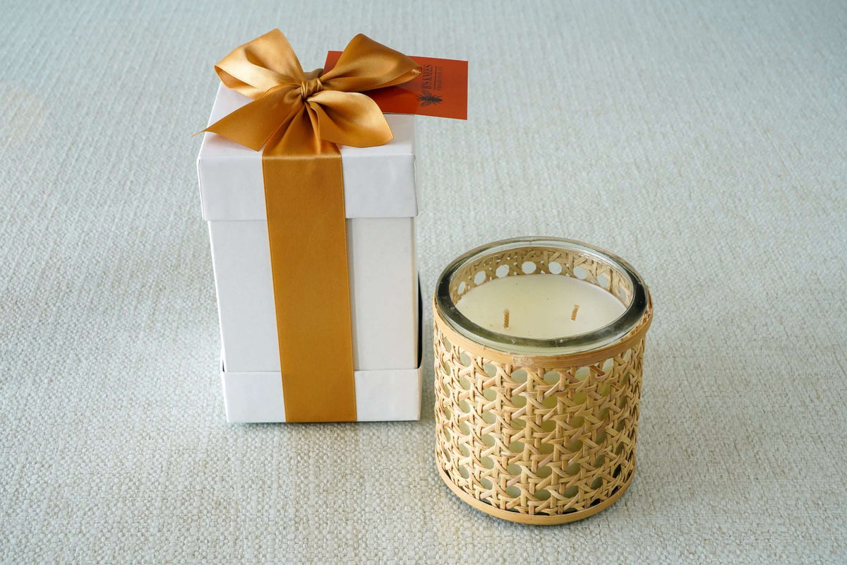 Basket Weave Candles — B's Knees Fragrance Co.