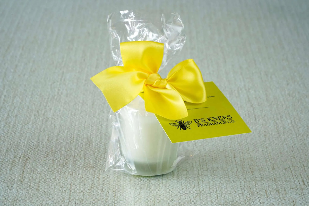 Frosted Glass Votives — B's Knees Fragrance Co.