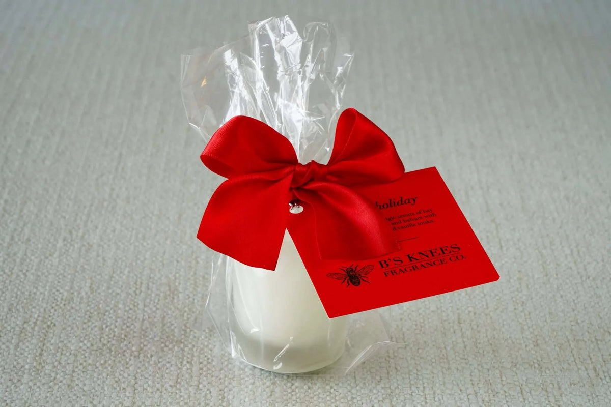 Frosted Glass Votives — B's Knees Fragrance Co.