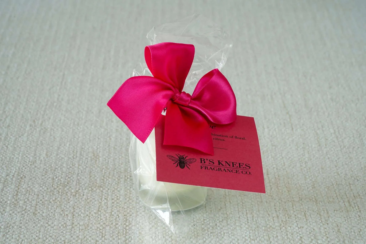 Frosted Glass Votives — B's Knees Fragrance Co.