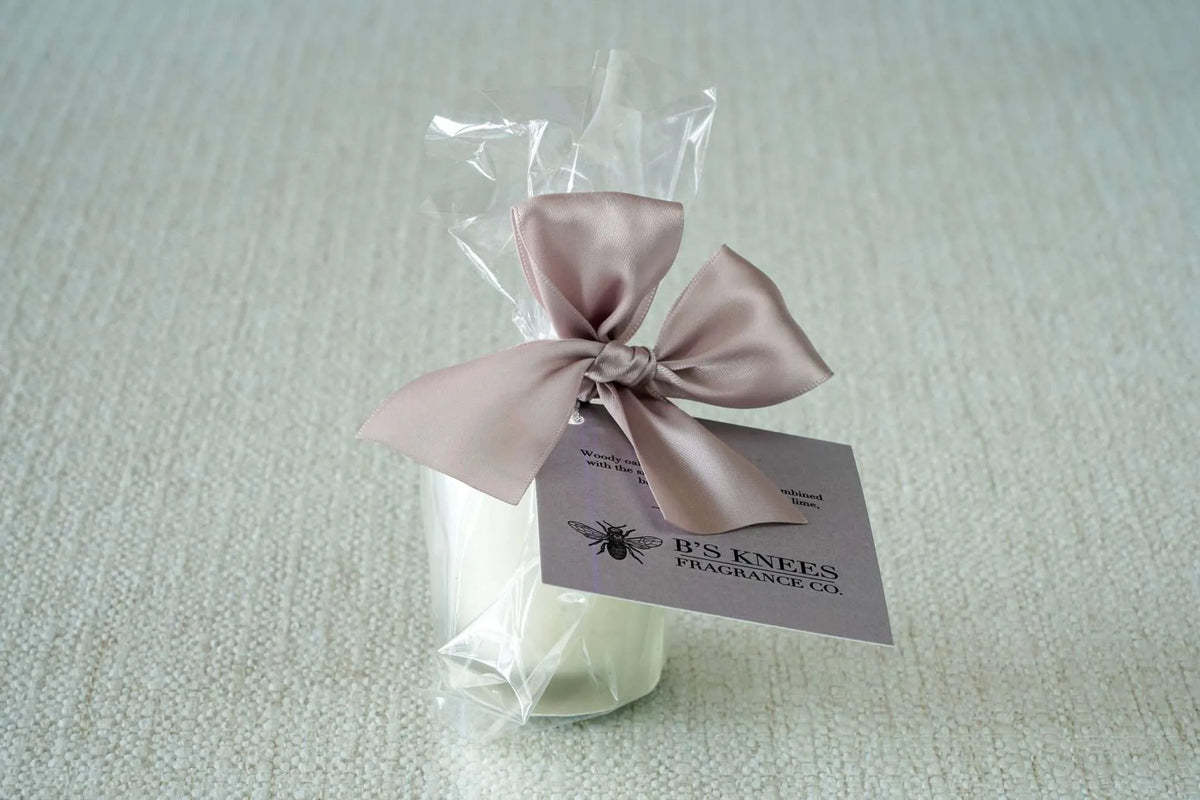 Frosted Glass Votives — B's Knees Fragrance Co.