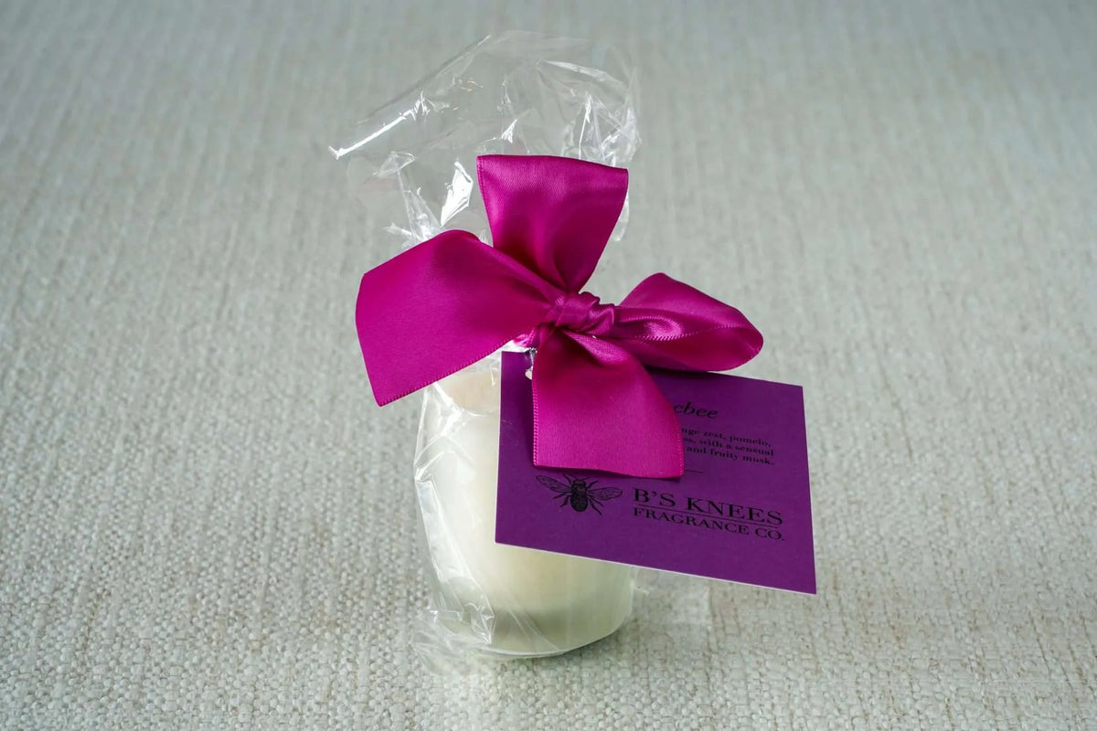 Frosted Glass Votives — B's Knees Fragrance Co.