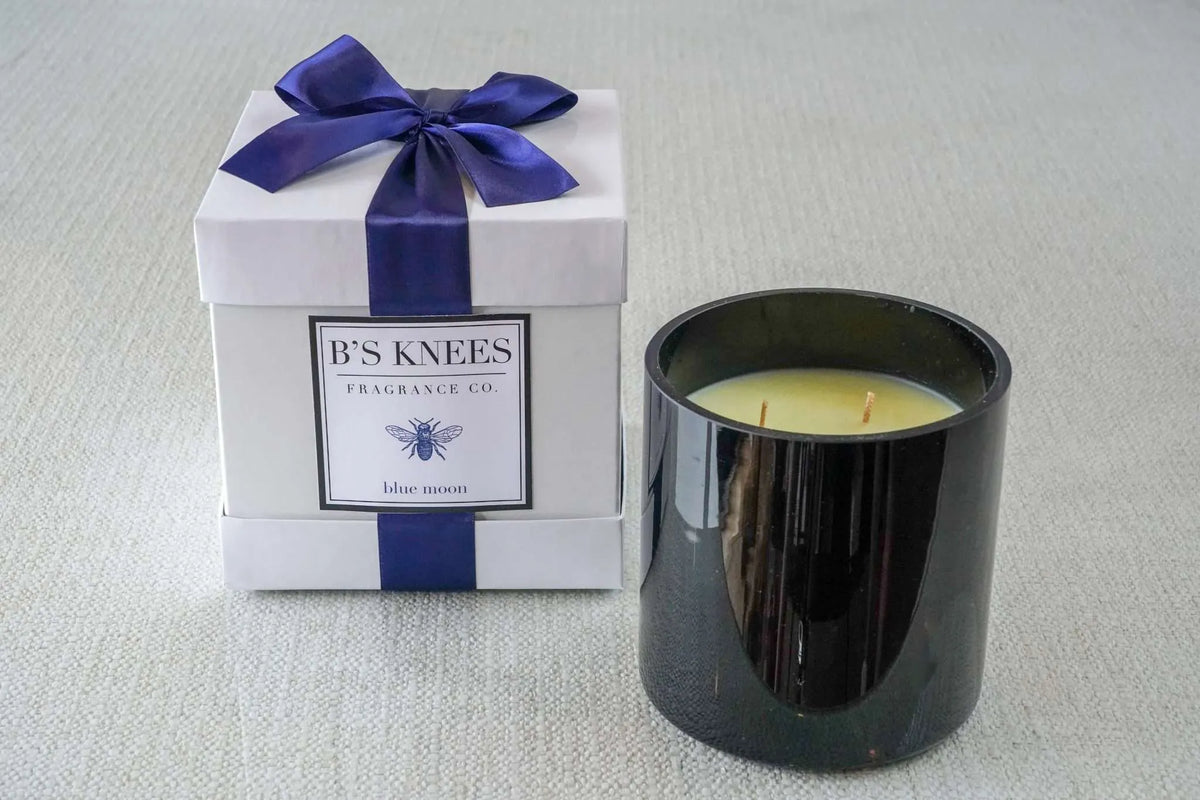 Black 3-Wick Candles — B's Knees Fragrance Co.