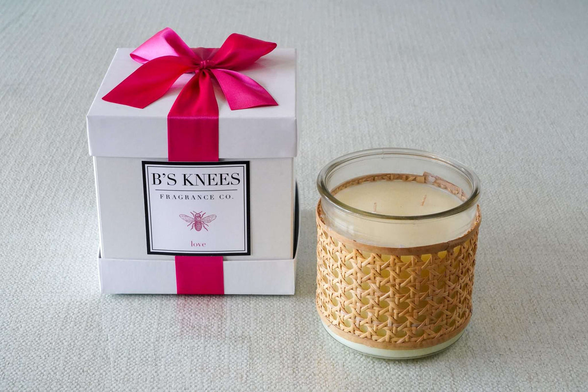 Basket Weave Candles — B's Knees Fragrance Co.
