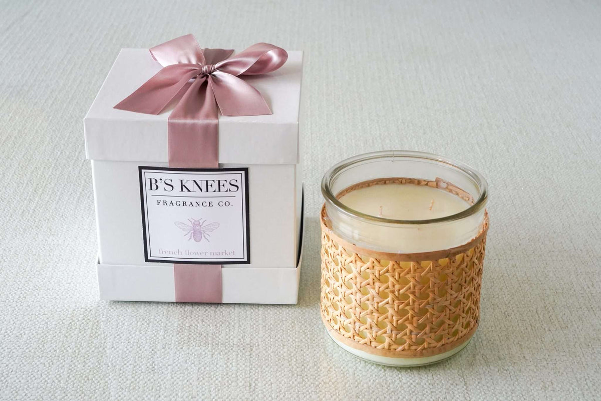 Basket Weave Candles — B's Knees Fragrance Co.