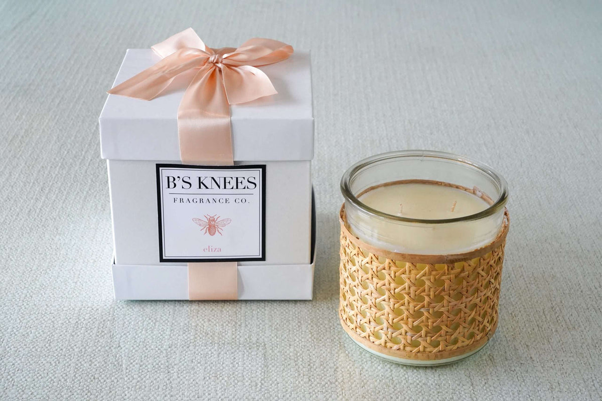 Basket Weave Candles — B's Knees Fragrance Co.