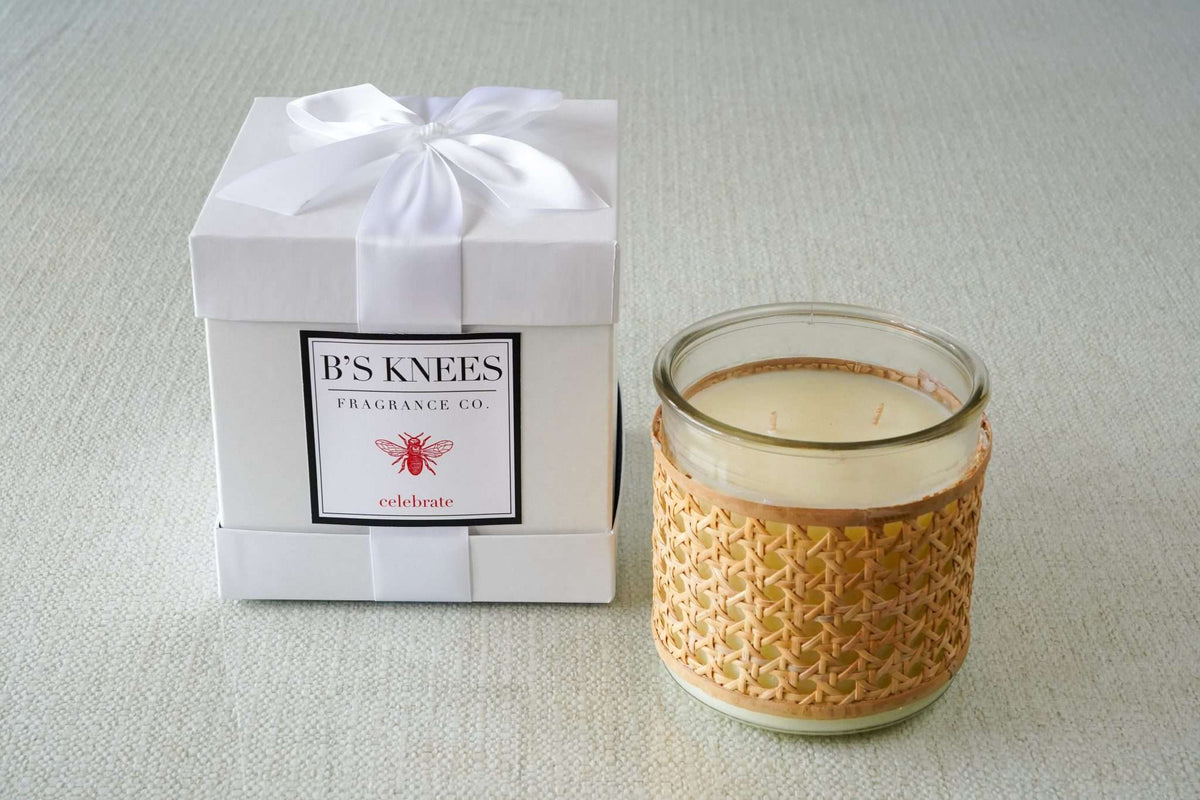 Basket Weave Candles — B's Knees Fragrance Co.