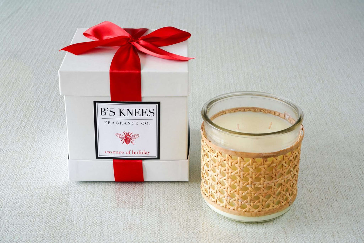Basket Weave Candles — B's Knees Fragrance Co.