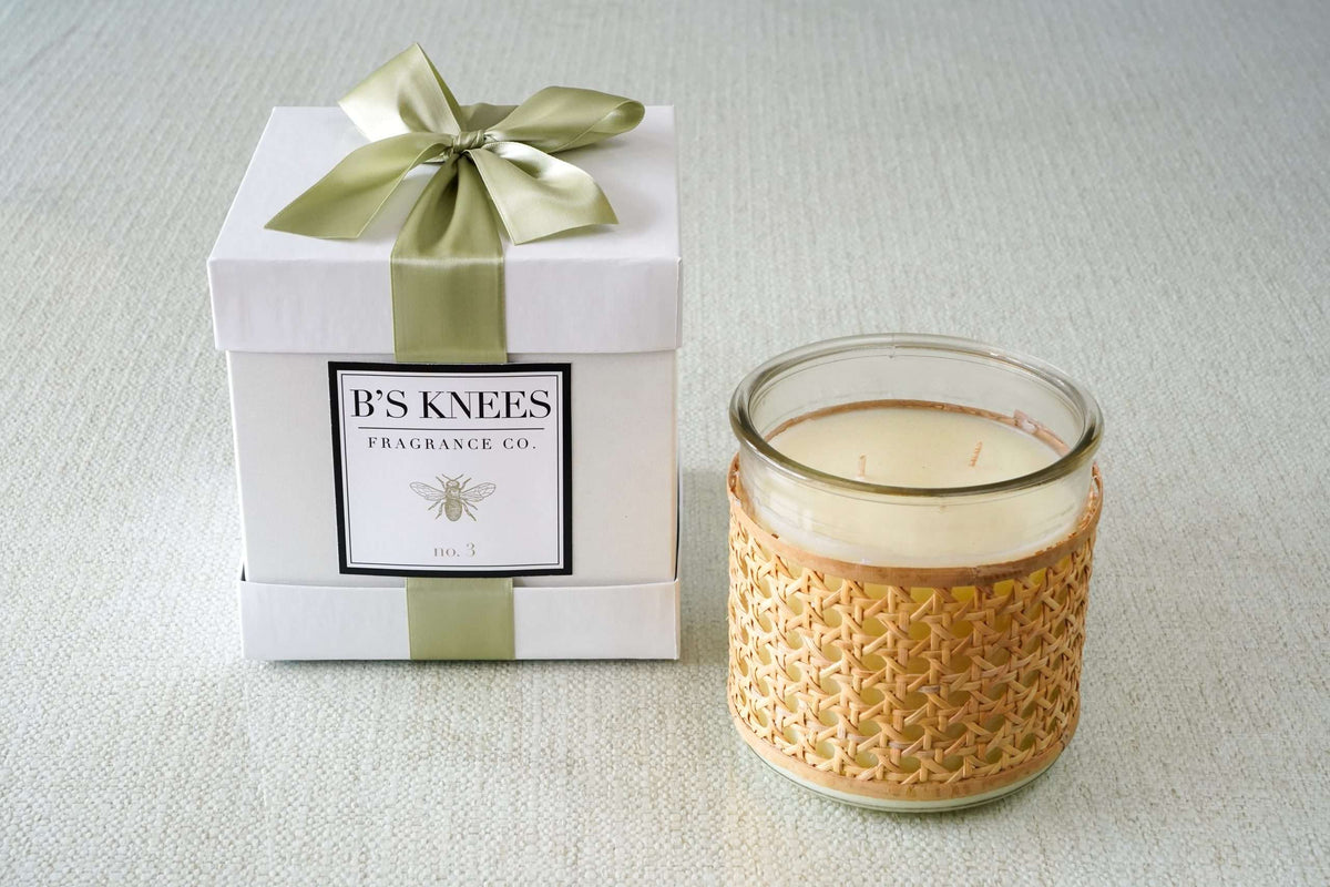 Basket Weave Candles — B's Knees Fragrance Co.