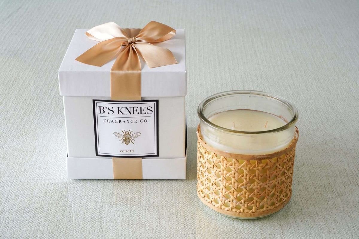Basket Weave Candles — B's Knees Fragrance Co.