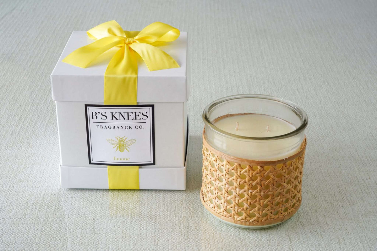 Basket Weave Candles — B's Knees Fragrance Co.