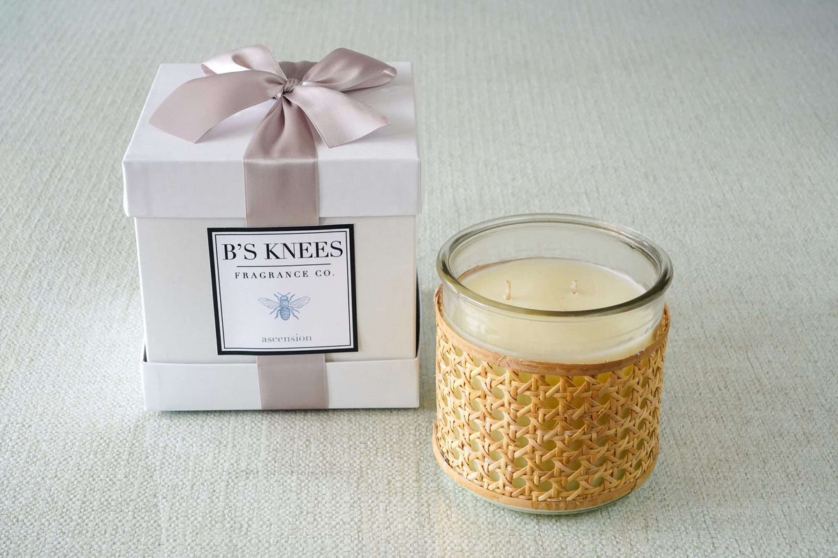 Basket Weave Candles — B's Knees Fragrance Co.