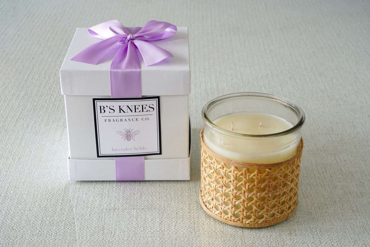 Basket Weave Candles — B's Knees Fragrance Co.